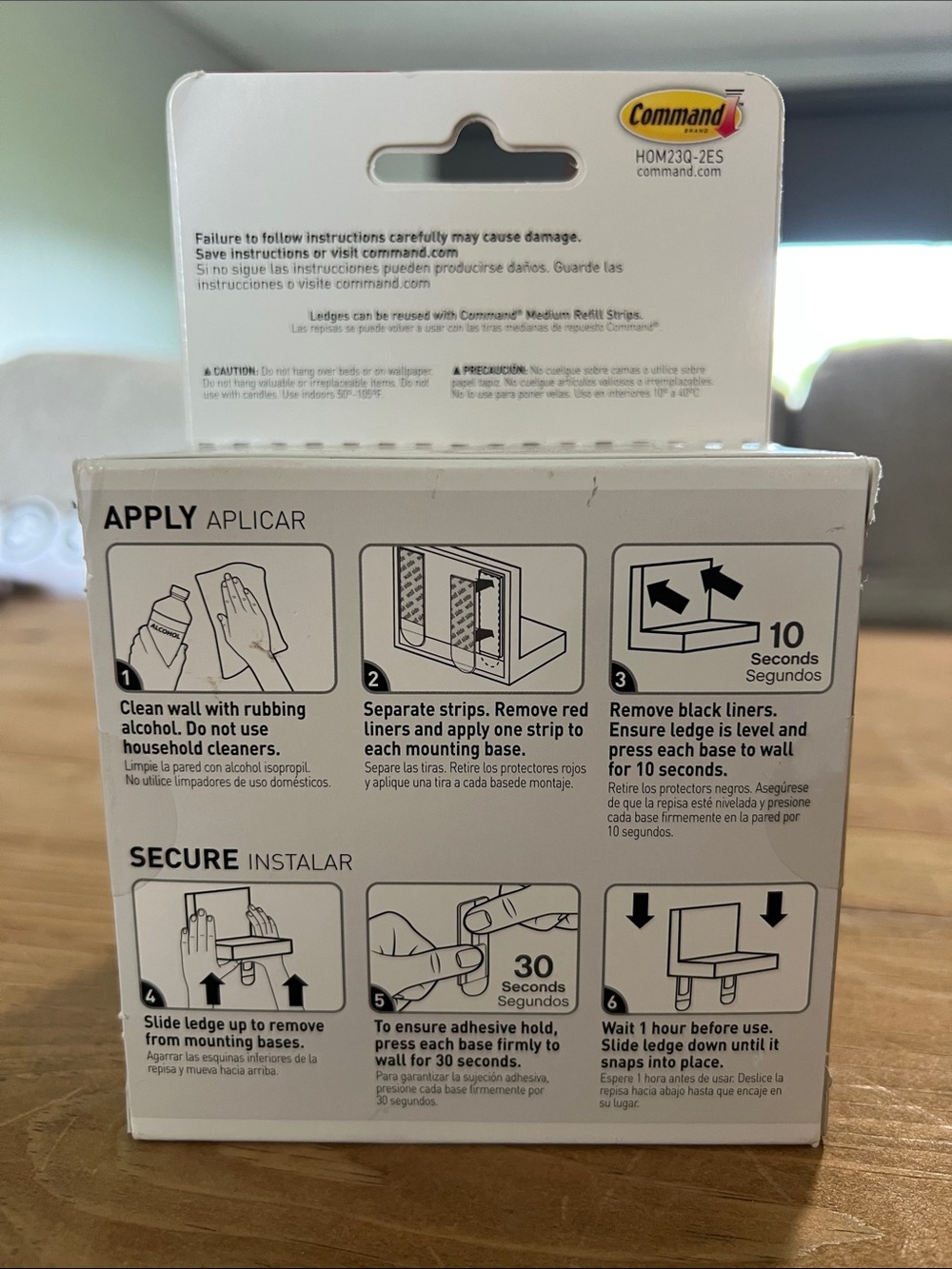 Command White Display Ledges - 2 Pack - Picture 2 of 5